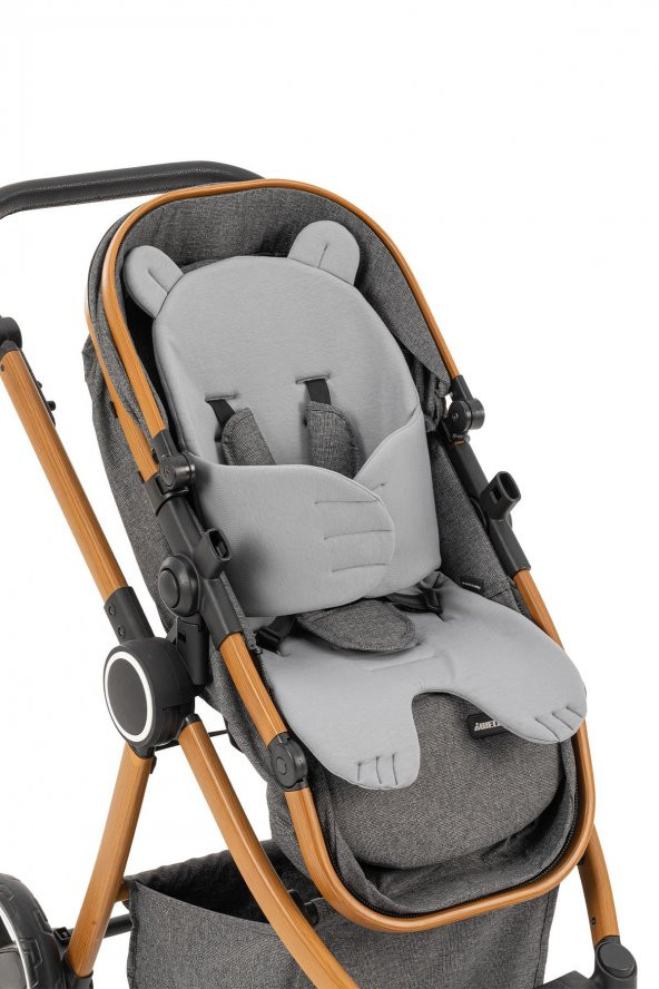 Wellgro Teddy Bear Çok Fonksiyonlu Penye Ped, Bebek Arabası Minderi ürün görseli 1