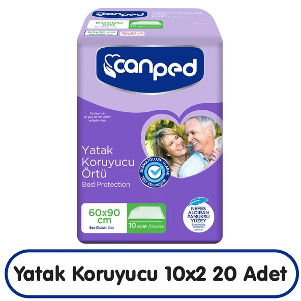 Canped Yatak Koruyucu Örtü 20 Adet ürün görseli 1