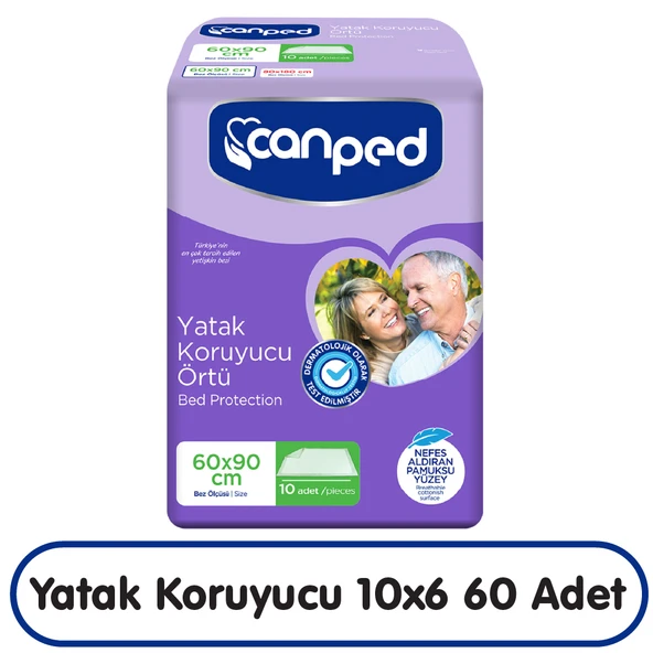 Canped Yatak Koruyucu Örtü 60 Adet ürün görseli 1