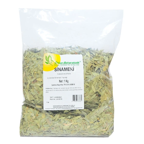Sinameki Yaprağı Doğal 1000 Gr Paket ürün görseli 1