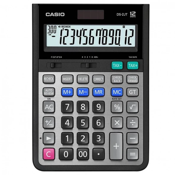 CASIO MASA USTU HESAP MAKINESI PROF.DS-2JT(12HANE) ürün görseli 1