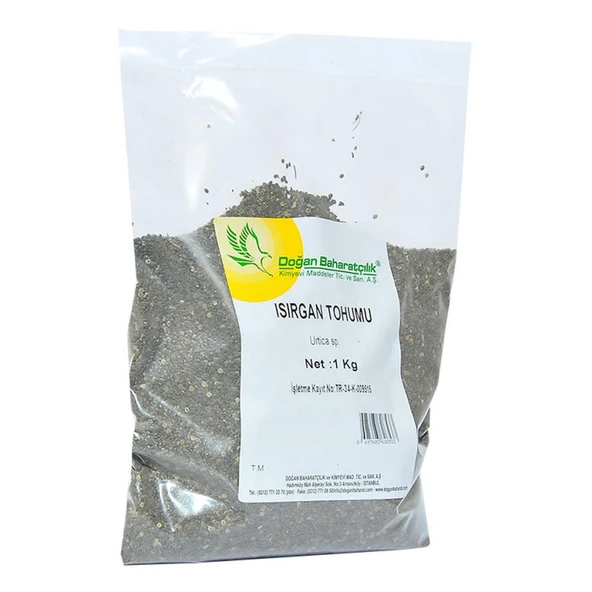 Doğan Baharatçılık Isırgan Tohumu 1 Kg Kiloluk Paket ürün görseli 1