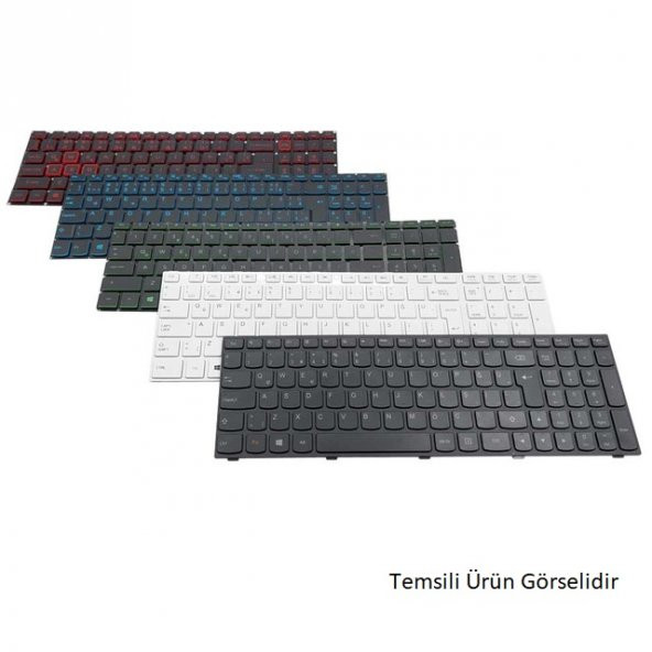 Dell latitude 7400 için Notebook Klavye / Siyah - TR - ışıklı - Resim 2