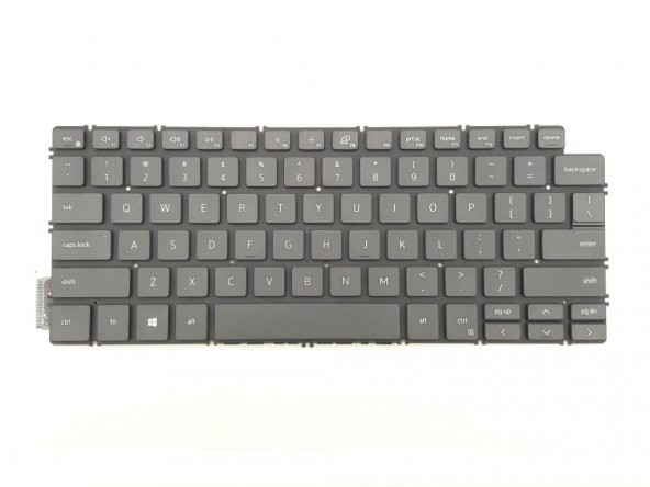 Dell latitude 7400 için Notebook Klavye / Siyah - TR - ışıklı - Resim 3