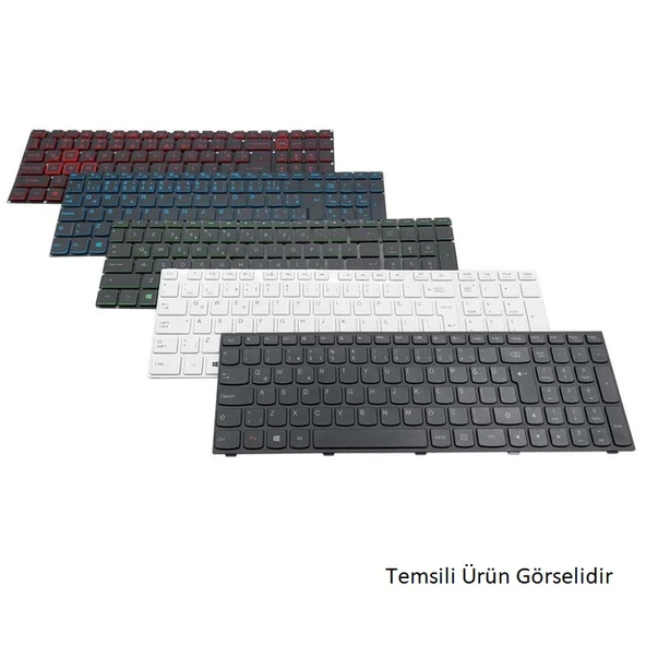 Dell 13 7000 için Notebook Klavye / Siyah - TR - ışıklı - Resim 2
