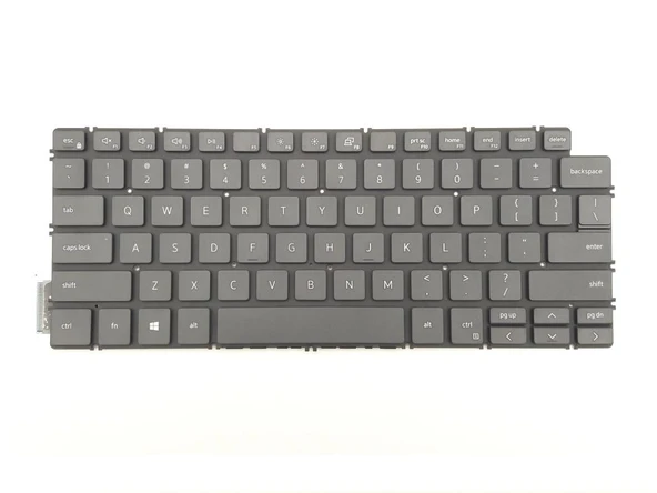 Dell 13 5000 için Notebook Klavye / Siyah - TR - ışıklı - Resim 3