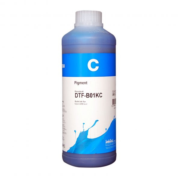 InkTec DTF Mürekkep Mavi Epson Uyumlu DTF-B01KC - 1 kg ürün görseli 1