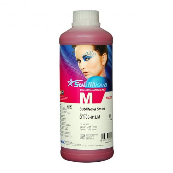 InkTec Sublinova Süblimasyon Mürekkep 1 Litre Kırmızı DTI03-01LM ürün görseli 1