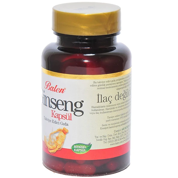 Ginseng 60 Kapsül - Resim 3