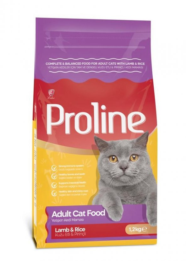 ProLine Kuzu Etli Yetişkin Kedi Maması 1,2 Kg ürün görseli 1