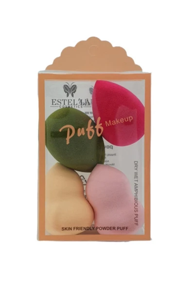 Estella Puff Makeup Sünger 4lü Armut 815 ürün görseli 1
