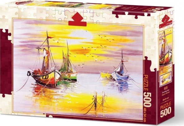 Hayal Sepeti Puzzle Akşam Güneşi 500 Parça Puzzle ürün görseli 1