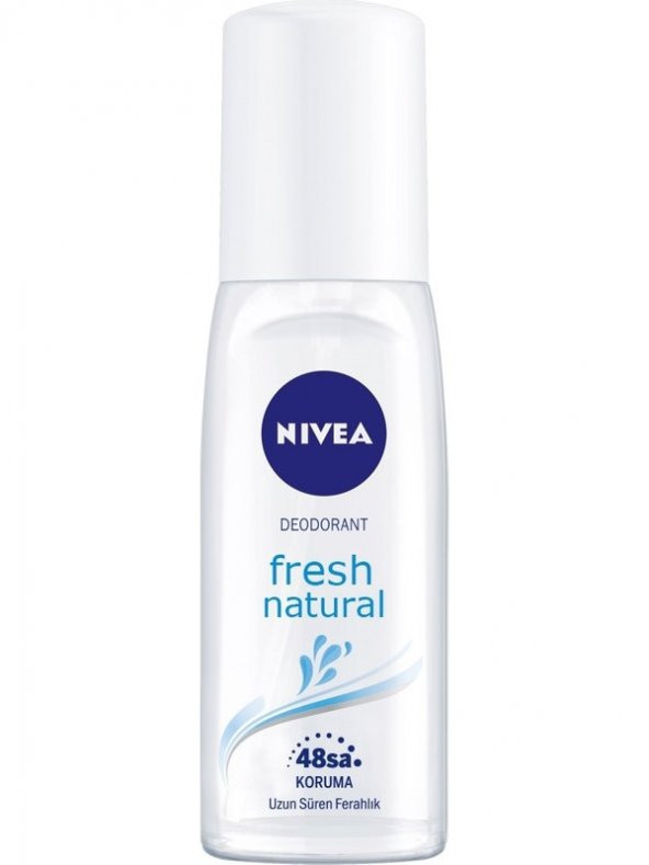 Nivea Kadın Pump Sprey Deodorant Fresh Natural 75ml, Ter ve Ter Kokusuna Karşı 48 Saat Koruma ürün görseli 1