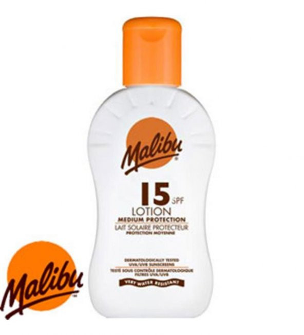 Malibu Güneş Koruyucu Losyon SPF15 200ml ürün görseli 1