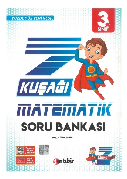 Artıbir Yayınları 3.Sınıf Matematik Z Kuşağı Yeni Nesil Soru Bankası ürün görseli 1