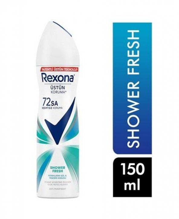 Rexona Deodorant 150ml Shower Fresh ürün görseli 1