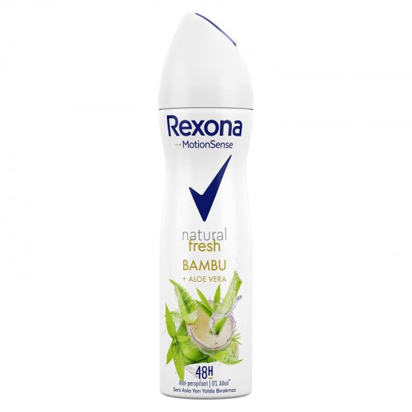 Rexona Deodorant 150ml Bambu & Aloe Vera ürün görseli 1
