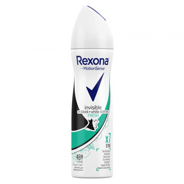 Rexona Deodorant 150ml Invisible Fresh ürün görseli 1