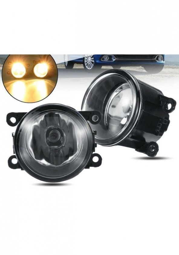 PEUGEOT 307 SAĞ VE SOL ÖN SİS LAMBASI FARI TAKIMI 2001-2008(AMPÜLLÜ) ürün görseli 1
