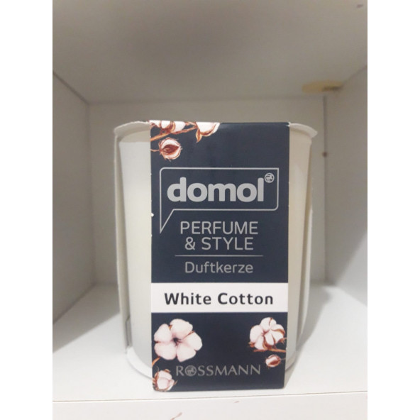 DOMOL Kokulu Mum White Cotton 125 g ürün görseli 1