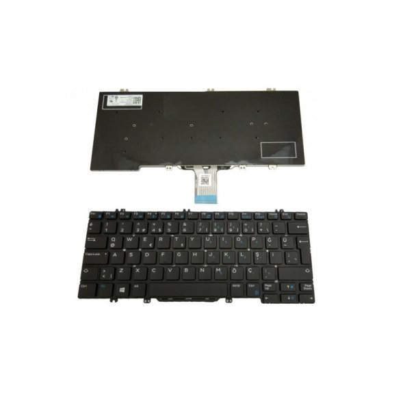 Dell Latitude E5280 5288 5289 Notebook Klavyesi - Siyah - TR ürün görseli 1