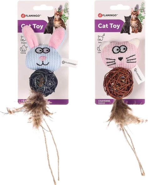Flamingo Cha Yenne Bear/Cat Kedi Oyuncağı ürün görseli 1