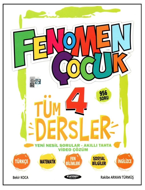 Fenomen 4. Sınıf Tüm Dersler Soru Bankası ürün görseli 1