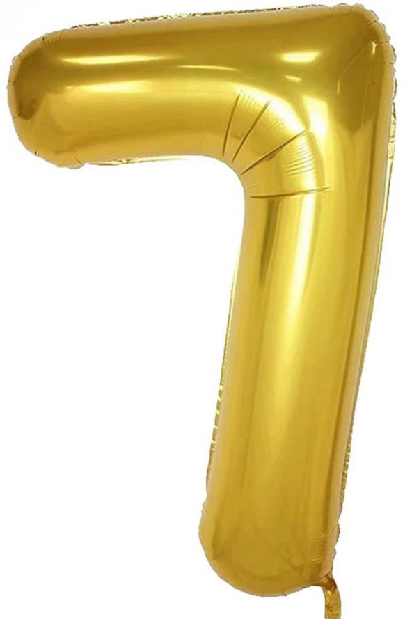 Beysüs Rakam Folyo Balon Gold 7 Rakam 40 İnç ürün görseli 1