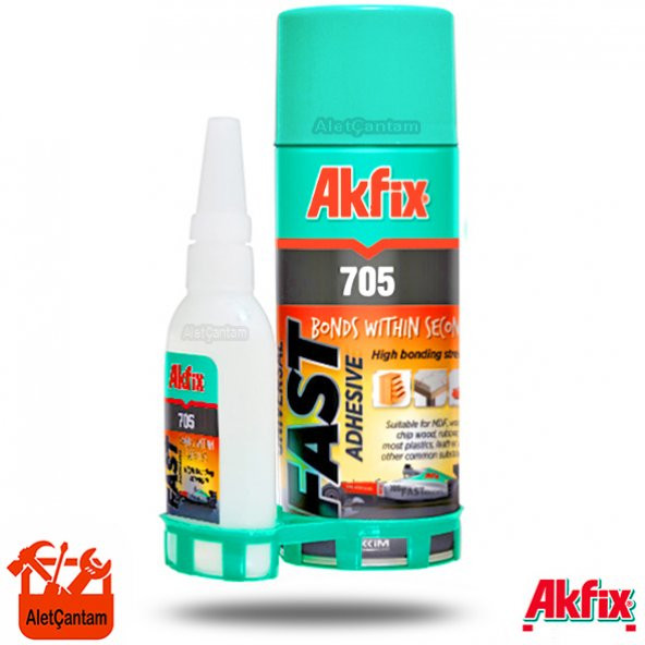 AKFİX 705 HIZLI YAPIŞTIRICI 400 ML - 200 ML SEÇENEKLER ürün görseli 1