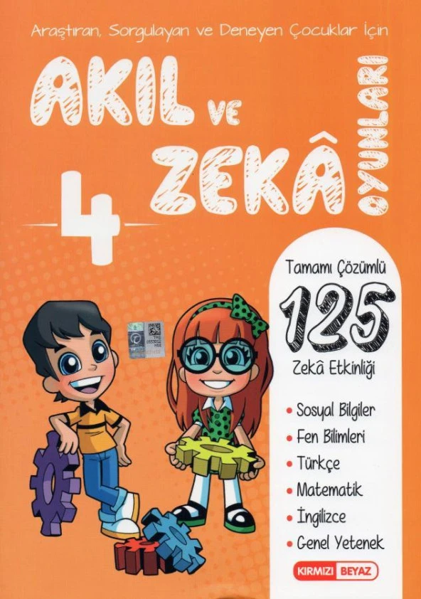 Kırmızı Beyaz 4. Sınıf Akıl ve Zeka Oyunları ürün görseli 1