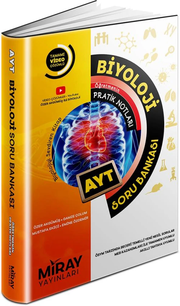 Miray Yayınları AYT Biyoloji Soru Bankası ürün görseli 1