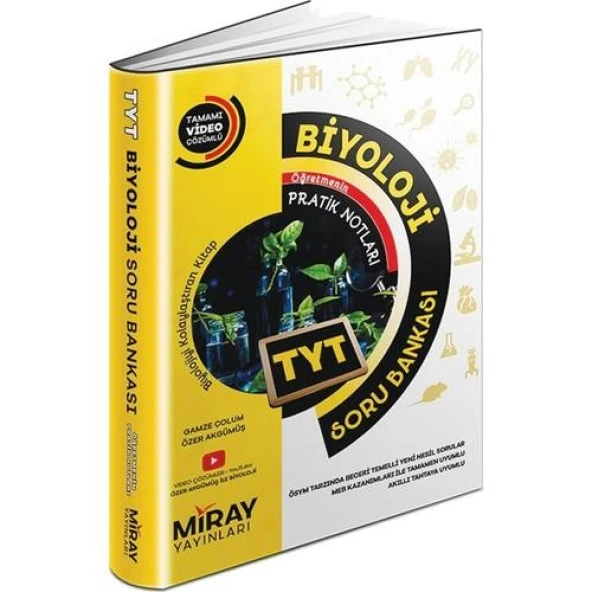 Miray Yayınları TYT Biyoloji Soru Bankası ürün görseli 1