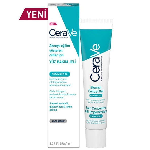 CeraVe Yağlı ve Düzensiz Cilter için Yüz Bakım Jeli 40 ml ürün görseli 1