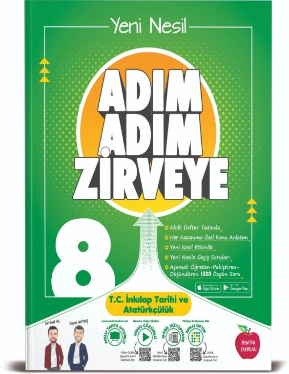 Newton 8. Sınıf LGS İnkılap Tarihi ve Atatürkçülük Adım Adım Zirveye Soru Bankası ürün görseli 1