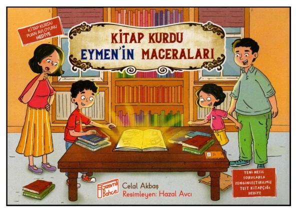 3. ve 4. Sınıf Hikaye Kitabı Seti Kitap Kurdu Eymen'in Maceraları 10 Kitap ürün görseli 1