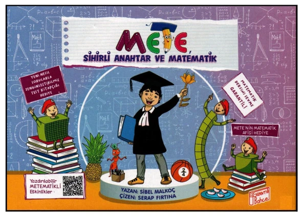 3. Ve 4. Sınıf Hikaye Kitabı Seti Mete Sihirli Anahtar Ve Matematik 10 Kitap ürün görseli 1