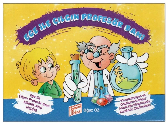 2. Sınıf Hikaye Kitabı 8 Kitap Ege ile Çılgın Profesör Bani Gizemli Bahçe ürün görseli 1