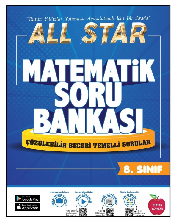 Newton 8. Sınıf LGS Matematik All Star Soru Bankası ürün görseli 1