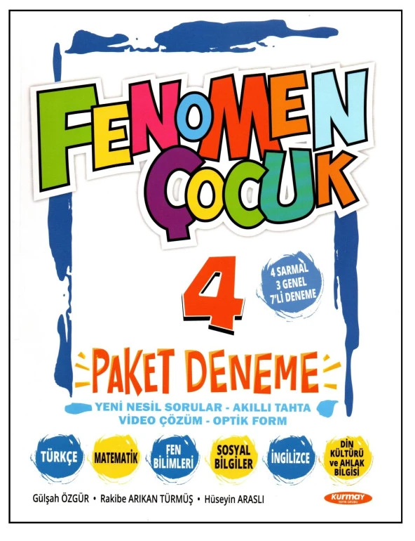 Fenomen 4. Sınıf Denemeleri 7 Deneme ürün görseli 1