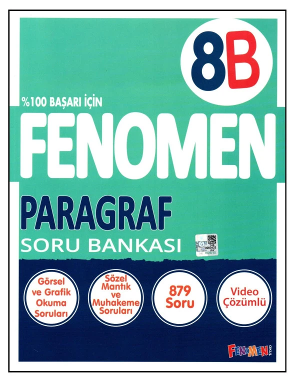 Fenomen 8. Sınıf LGS Paragraf Soru Bankası (B) ürün görseli 1