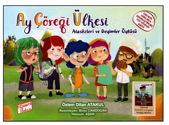 2. Sınıf Hikaye Kitabı Seti Ay Çöreği Ülkesi Atasözleri ve Deyimler Öyküsü 9 Kitap ürün görseli 1