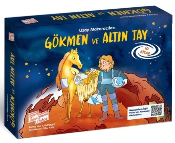 2. ve 3. Sınıf Hikaye Seti Uzay Maceracıları Gökmen ve Altın Tay 10 Kitap ürün görseli 1