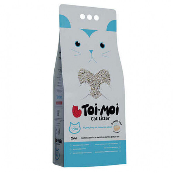 Toi Moi Aura Cream Marsilya Sabunu Sodyum Bentonit Kedi Kumu 10 Kg ürün görseli 1