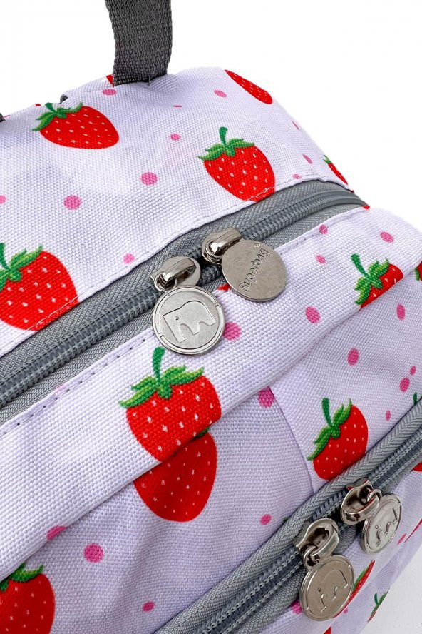 Superbag Okul Çantası 3Lü Set Çilek - Resim 5