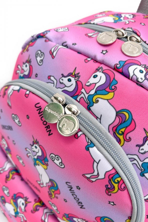 Superbag Okul Çantası 3Lü Set Unıcorn - Resim 5
