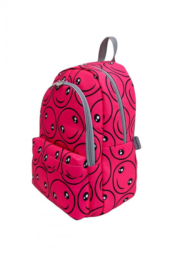 Superbag Okul Çantası 3Lü Set Smile Pembe - Resim 3