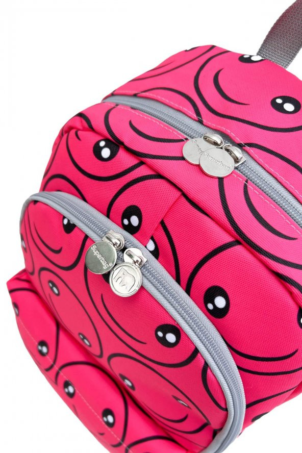 Superbag Okul Çantası 3Lü Set Smile Pembe - Resim 5