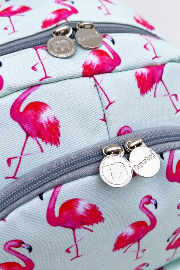 Superbag Okul Çantası 3Lü Set Flamingo - Resim 5