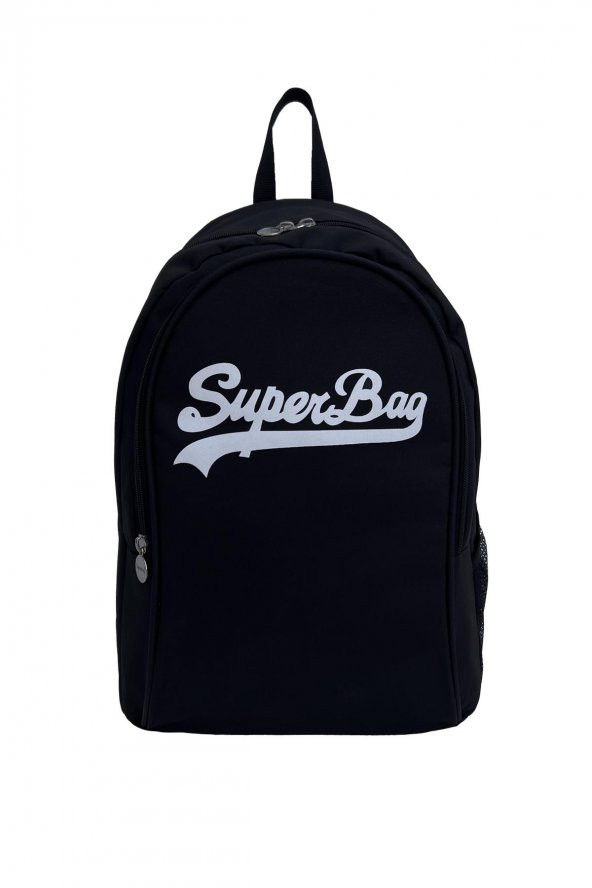Superbag Sırt Çantası Siyah&Beyaz ürün görseli 1