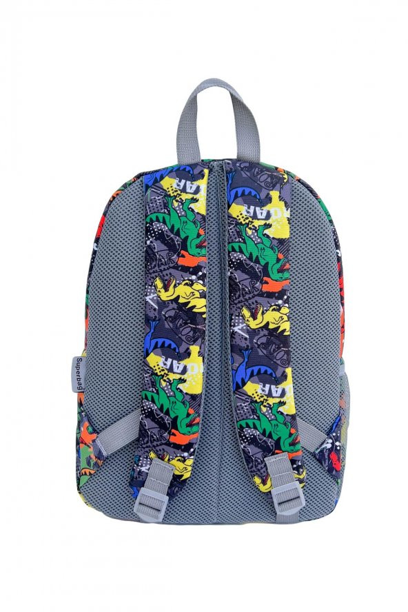 Superbag Okul Çantası 3Lü Set Dinazor - Resim 4
